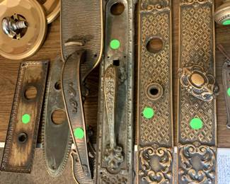 Antique Door Handles and Escutcheons 