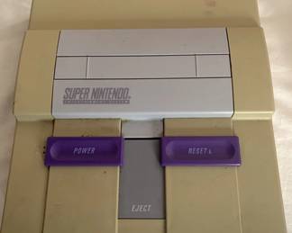 Super Nintedo Console