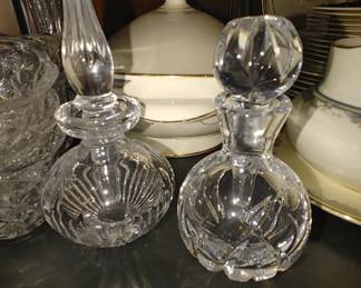 Waterford perfume bottles