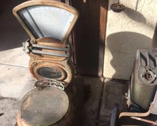 Antique scales