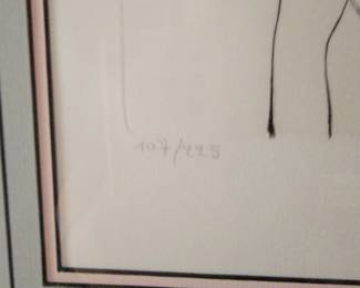 SALVADOR DALI "THE HIPPIES WOMEN AT THE PIANO"