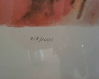 Marc Chagall – “ Musical Bouquet ” Lithograph