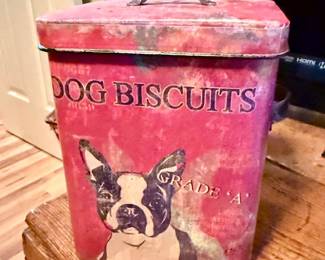 Boston Terrier Tin