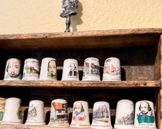Shakespeare themed Thimbles