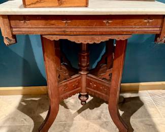 Victorian Lamp Table antique