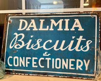 Antique Porcelain Sign