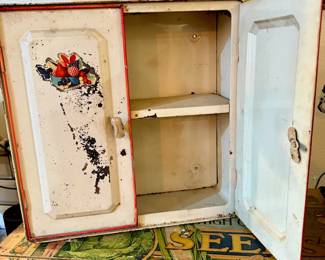 Vintage Metal Kitchen Cabinet