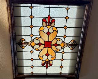 Several Stain Glass Windows/ Hanging
Various Sizes / All different