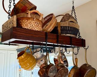 Pot Rack w/hooks