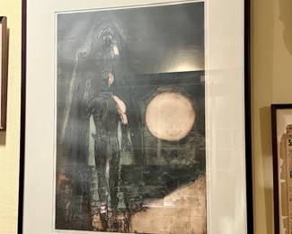 “Hamlet” Signed Original Print by Dean Meeker 44/50