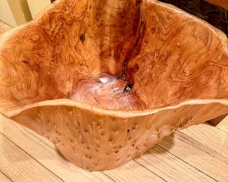 Burl Bowl large