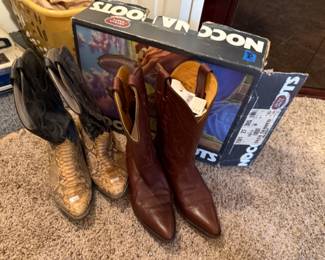 Nocona Brown Cowboy Boots