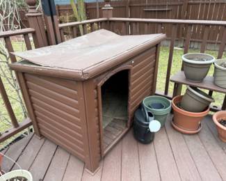 Planters, Outdoor Doghouse