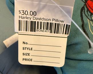 Harley Davidson Pillow