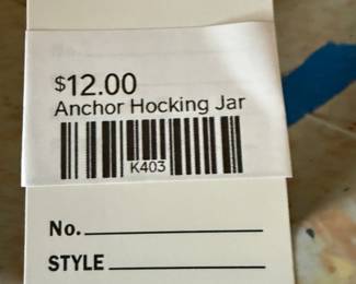 Anchor Hocking Jar