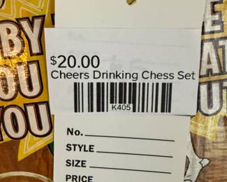 Cheers Drinking Chest Set