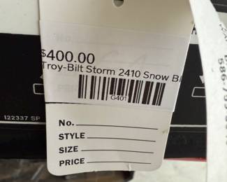 Troy-Bilt Storm 2410 Snow Blower