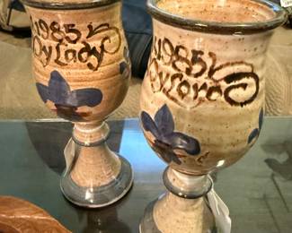 Deneen Pottery Gobley Pair