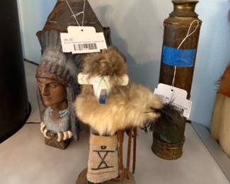 Native American Ceramic Tobacco Jar