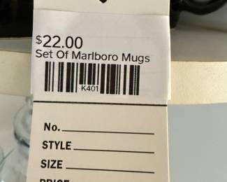 Set of Marlboro Mugs
