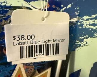 Labatt Blue Light Mirror