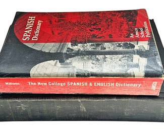 Two Vintage Dictionaries