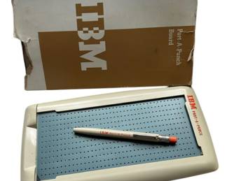 1960s IBM PortAPunch Computer Card Punch