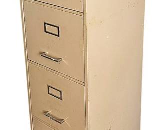 Tall 4Drawer Filing Cabinet