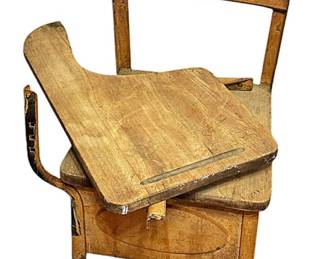Antique Childs School Chair