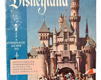 Vintage 1957 Disneyland Tourist Guide
