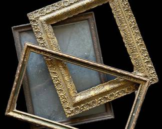 Vintage Carved Wood Frames