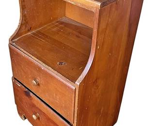 Night Stand or Side Table with Shelf