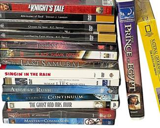 Assorted DVDs VHS