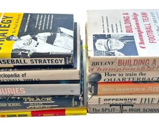 Vintage Sports Coaching Books