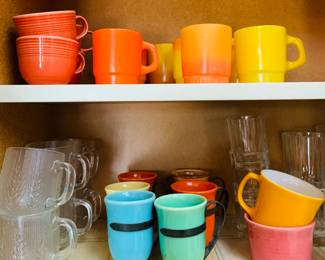 Vintage Fiestaware Mugs