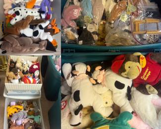 Huge Collection of Beanie Babies
