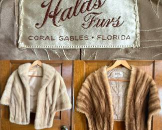 Vintage Mink Stoles