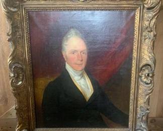 Large early 19th century portrait
