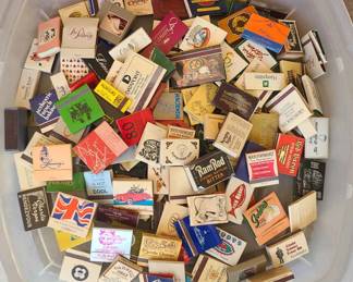 Great vintage matchbook collection, incl. old Austin/San Antonio bars