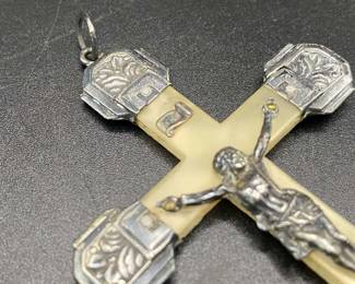 Large Celluloid (Bakelite) cross