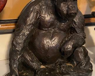 Oklahoma Statue Gorilla Casting