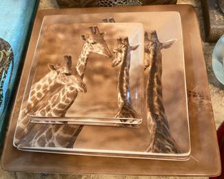 Dario Farrucci Giraffe Plates