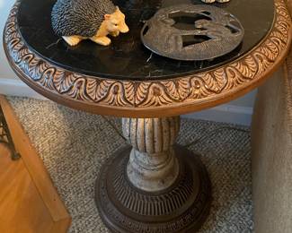 End Table Details