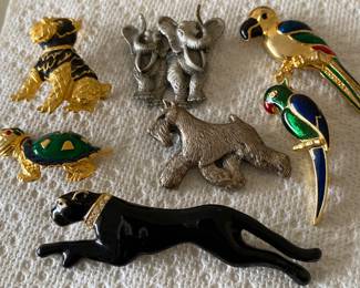 More Figural Brooches