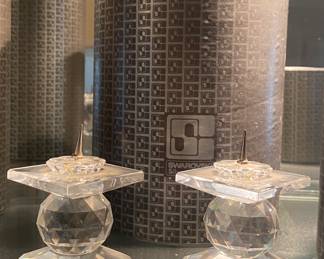 Swarovski Candle Holders