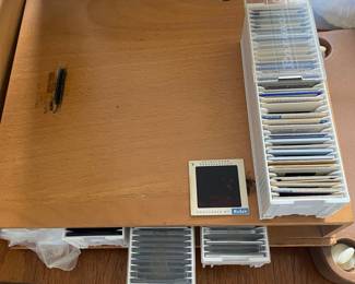 Numerous Vintage Slides (Orchid Themed)