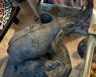 Bronze Elephant Statue