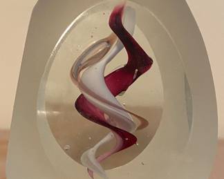 Art Glass Paperweight