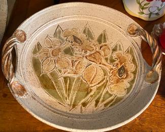 Pottery Serving Tray