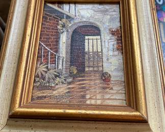 Small New Orleans Painting by Mitchel Packard